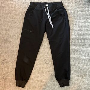Figs Black Jogger scrubs